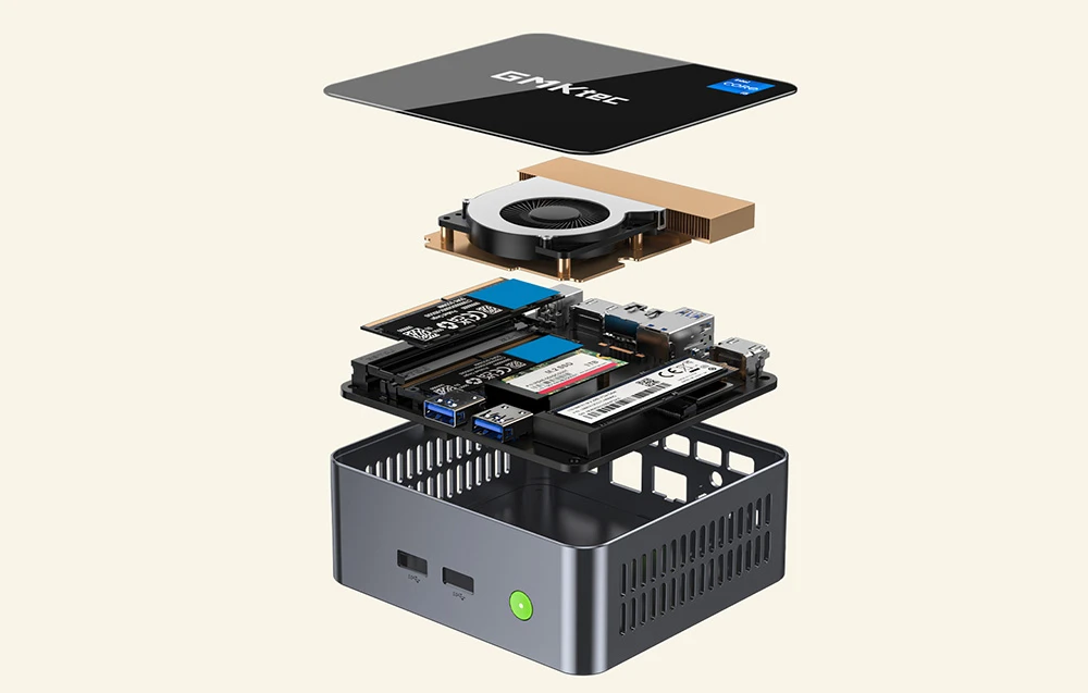 MINI PC GMKtec M3 Intel i5-12450H 32GB RAM + 1TB Juodas aprašymas - Prekės nuotrauka MINI PC GMKtec M3 Intel i5-12450H 32GB RAM + 1TB Juodas aprašymas - Prekės nuotrauka