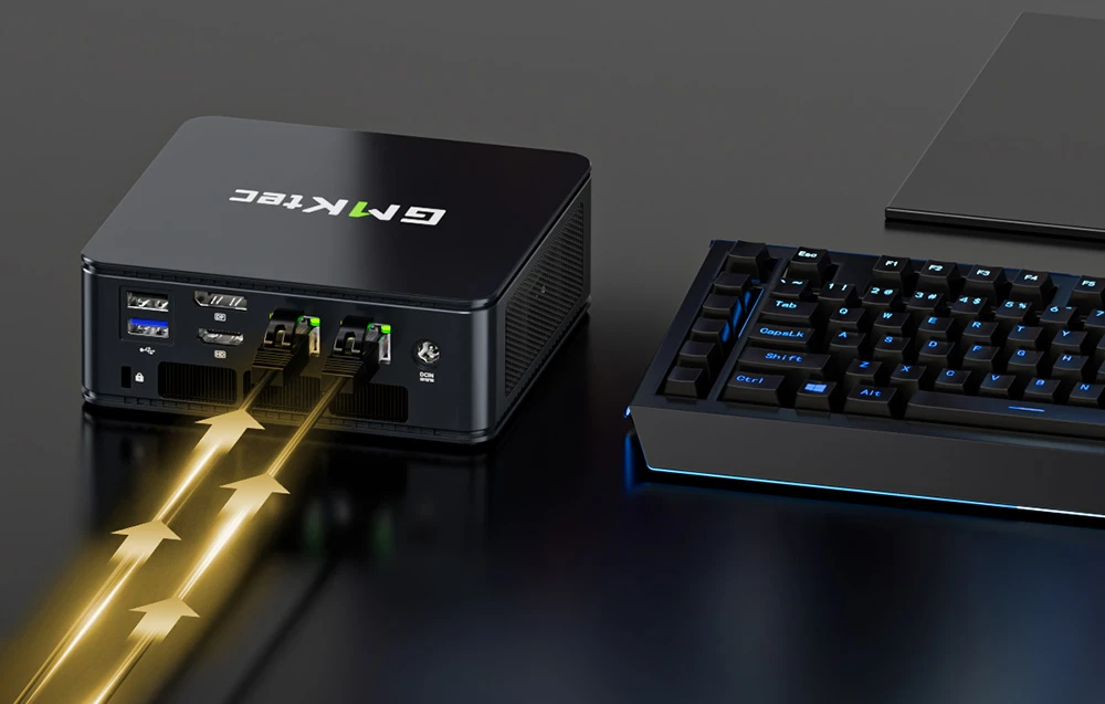MINI PC GMKtec M6 Ultra AMD Ryzen 5 7640HS 16GM RAM + 512GB SSD WIN 11 PRO aprašymas - Prekės nuotrauka