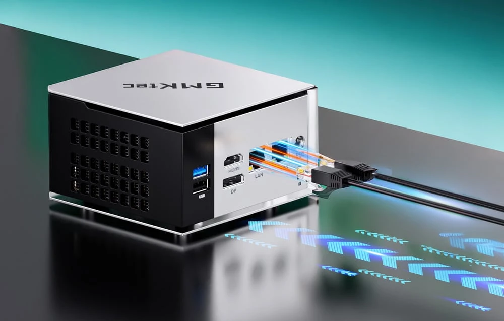 Mini PC GMKtec M8 Ryzen 5 PRO 6650H 16GB 512GB Win 11 Pro aprašymas - Prekės nuotrauka Mini PC GMKtec M8 Ryzen 5 PRO 6650H 16GB 512GB Win 11 Pro aprašymas - Prekės nuotrauka
