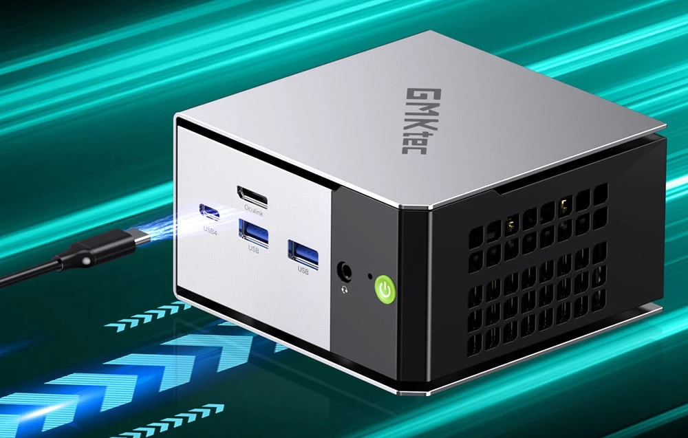 Mini PC GMKtec M8 Ryzen 5 PRO 6650H 16GB 512GB Win 11 Pro aprašymas - Prekės nuotrauka Mini PC GMKtec M8 Ryzen 5 PRO 6650H 16GB 512GB Win 11 Pro aprašymas - Prekės nuotrauka
