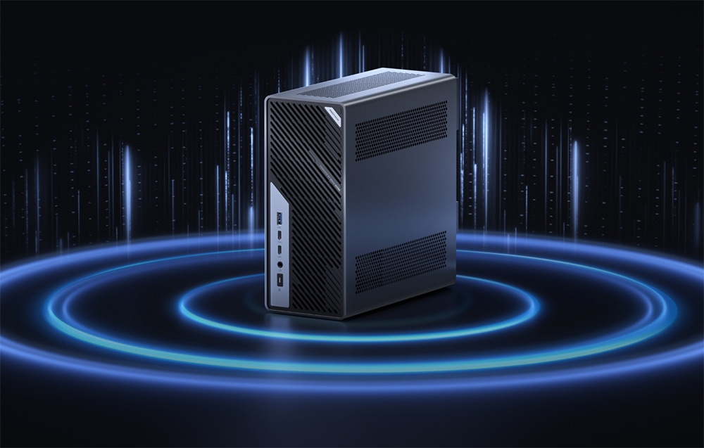 Mini PC MINIS FORUM MS-02U-235HX Intel Core Ultra 5 235HX barebone aprašymas - Prekės nuotrauka