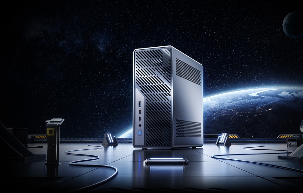Mini PC MINIS FORUM MS-02U-235HX Intel Core Ultra 5 235HX barebone aprašymas - Prekės nuotrauka