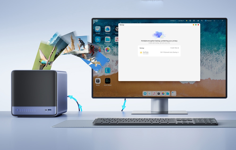 Mini PC MINIS FORUM N5 Air Ryzen 7 H255 0GB 64GB aprašymas - Prekės nuotrauka