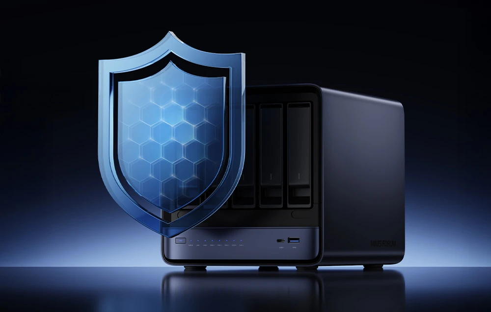 MINI-PC Minis Forum NAS N5 Pro AMD Ryzen AI 9 HX Pro 370, 32GB+128GB O aprašymas - Prekės nuotrauka MINI-PC Minis Forum NAS N5 Pro AMD Ryzen AI 9 HX Pro 370, 32GB+128GB O aprašymas - Prekės nuotrauka