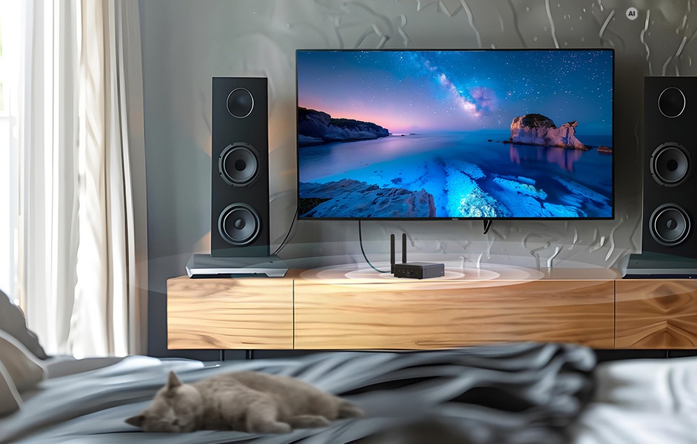 Stacionarus kompiuteris - Minix Z300-0dB Barebone Core 3 N350 | Wi‑Fi 6 aprašymas - Prekės nuotrauka