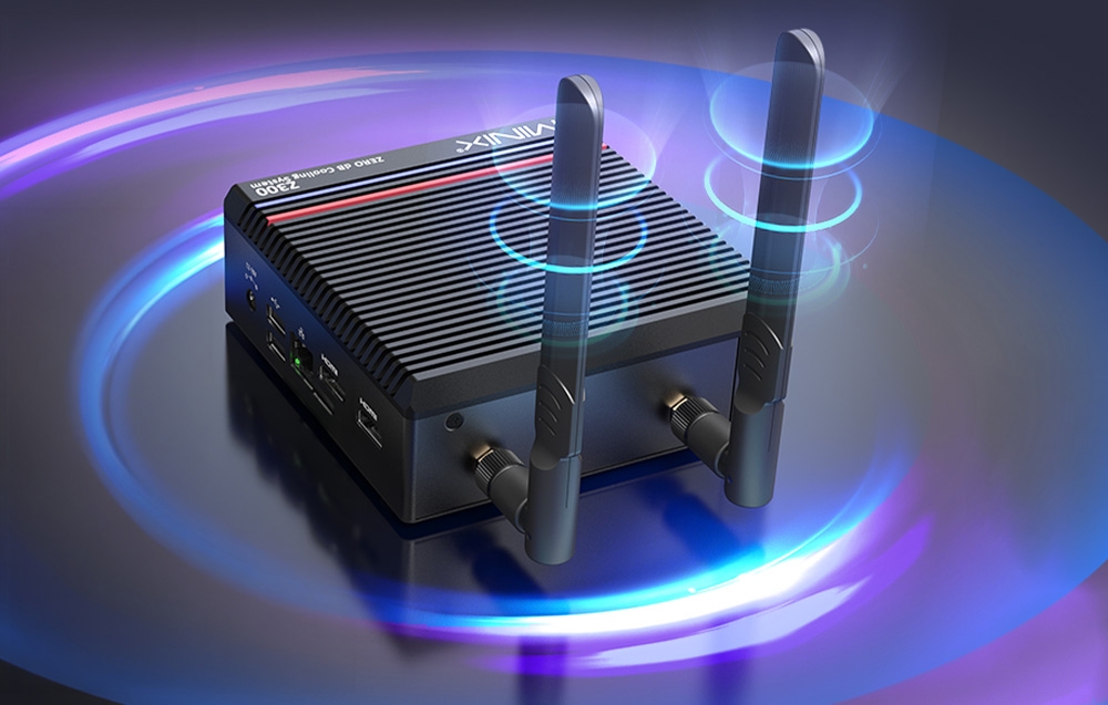 Stacionarus kompiuteris - Minix Z300-0dB Barebone Core 3 N350 | Wi‑Fi 6 aprašymas - Prekės nuotrauka