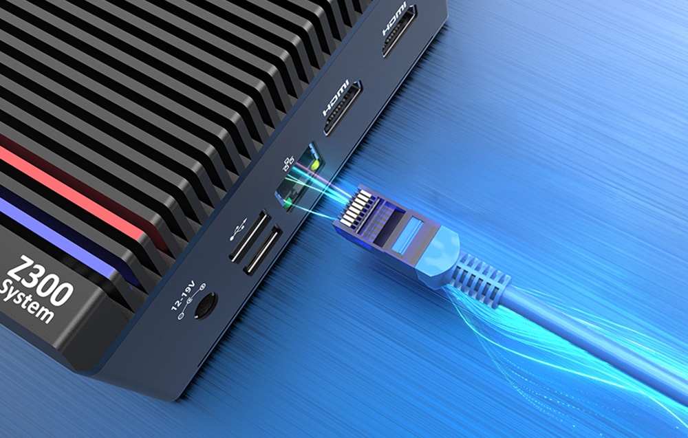 Stacionarus kompiuteris - Minix Z300-0dB Barebone Core 3 N350 | Wi‑Fi 6 aprašymas - Prekės nuotrauka