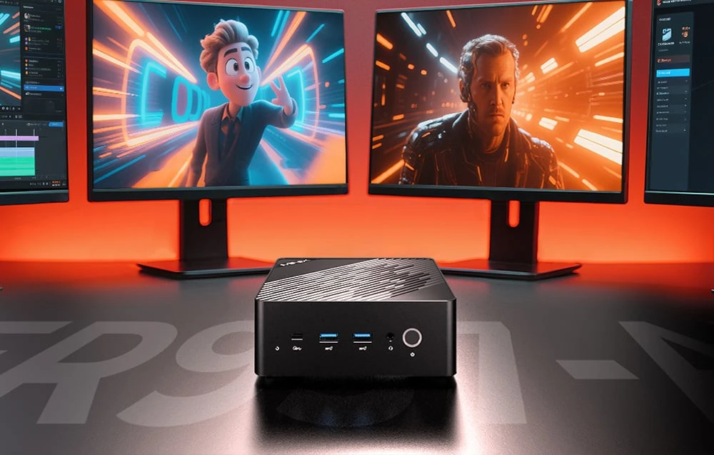 Mini PC Minix ER937 HX370 32GB 1TB Windows 11 Pro aprašymas - Prekės nuotrauka