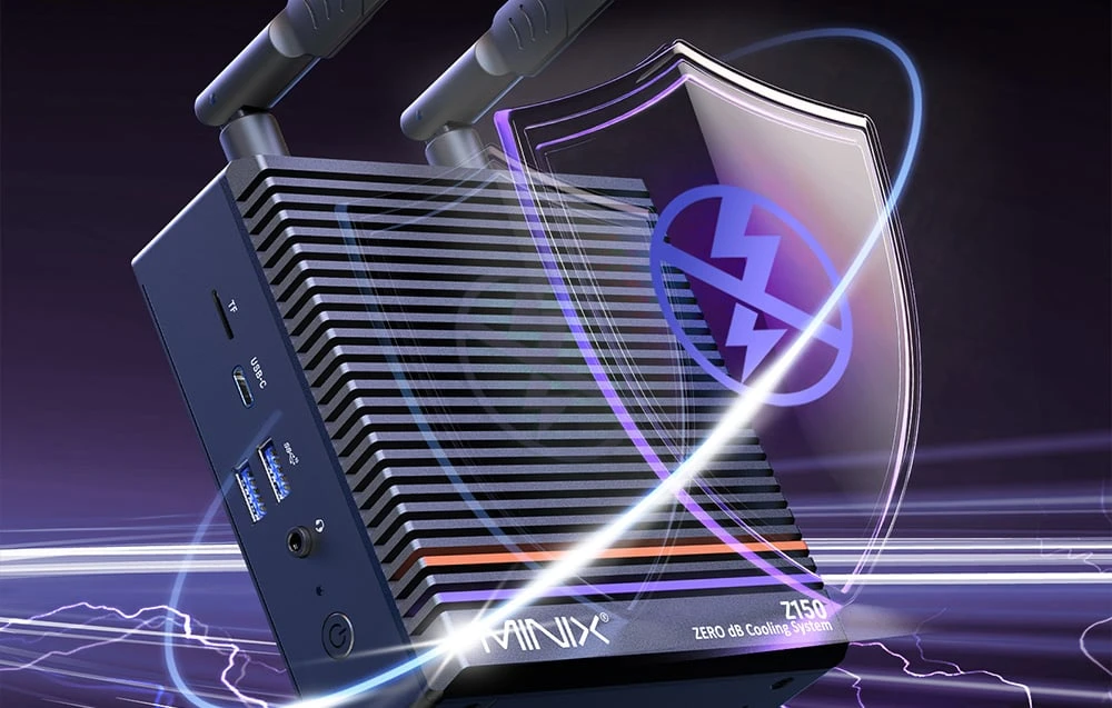 Mini PC Minix Z150 N150 8GB 256GB Windows 11 Pro aprašymas - Prekės nuotrauka