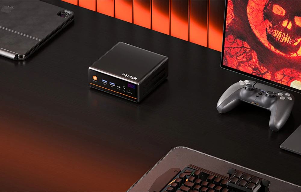 Mini kompiuteris Peladn WO4 5600H 16+512GB aprašymas - Prekės nuotrauka Mini kompiuteris Peladn WO4 5600H 16+512GB aprašymas - Prekės nuotrauka