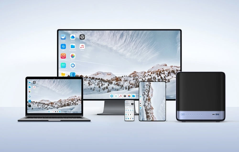 MINIS FORUM NAS N5 Air Ryzen H255 Mini PC (16GB RAM + 64GB Storage) aprašymas - Prekės nuotrauka