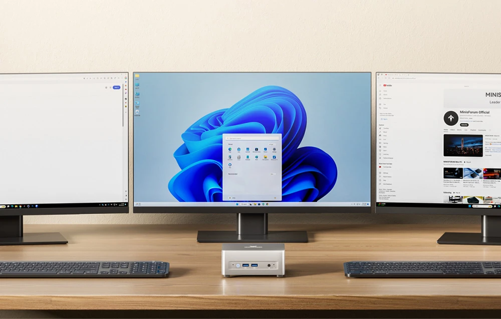 MINIS FORUM UM870 Plus Ryzen 7 8745H 16GB + 512GB Mini PC aprašymas - Prekės nuotrauka MINIS FORUM UM870 Plus Ryzen 7 8745H 16GB + 512GB Mini PC aprašymas - Prekės nuotrauka