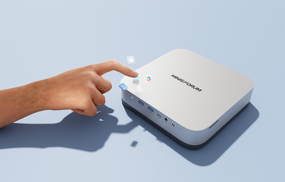 MINIS FORUM X1 Pro-370 Ryzen AI 9 HX370 Mini PC Barebone aprašymas - Prekės nuotrauka