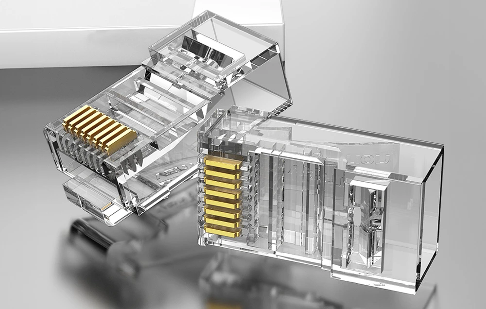 Vention Modulinė RJ45 Cat.5E UTP jungties ventiliacija IDBR0-50 permatoma pakuotė po 50 aprašymas - Prekės nuotrauka Vention Modulinė RJ45 Cat.5E UTP jungties ventiliacija IDBR0-50 permatoma pakuotė po 50 aprašymas - Prekės nuotrauka