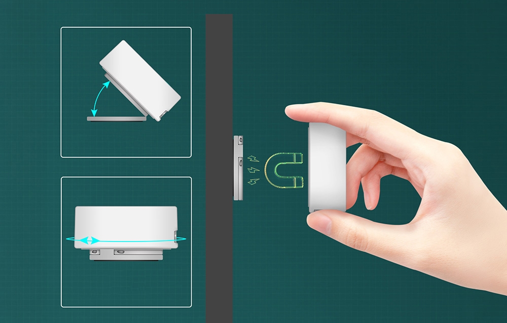 MOES HP02 ZigBee mmWave Presence Sensor aprašymas - Prekės nuotrauka