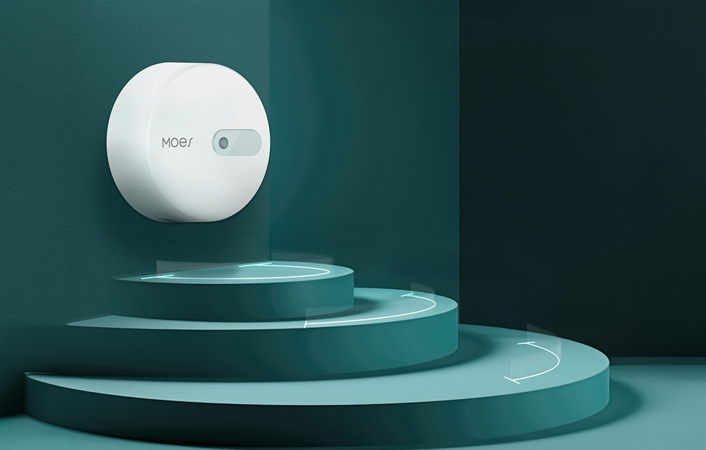 MOES HP02 ZigBee mmWave Presence Sensor aprašymas - Prekės nuotrauka