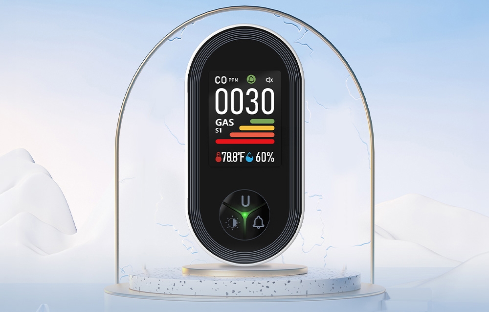 MOES S02-CG Carbon Monoxide and Gas Detector aprašymas - Prekės nuotrauka