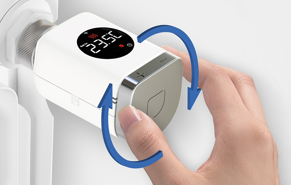 MOES TRV 801 ZigBee Thermostatic Head aprašymas - Prekės nuotrauka