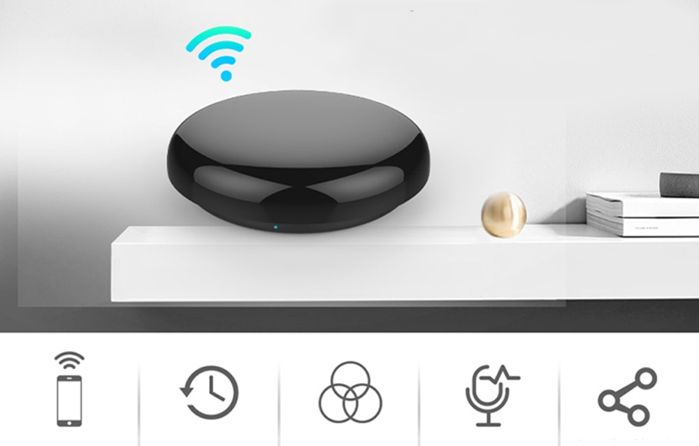 MOES UFO-R6 Wi-Fi IR Controller aprašymas - Prekės nuotrauka