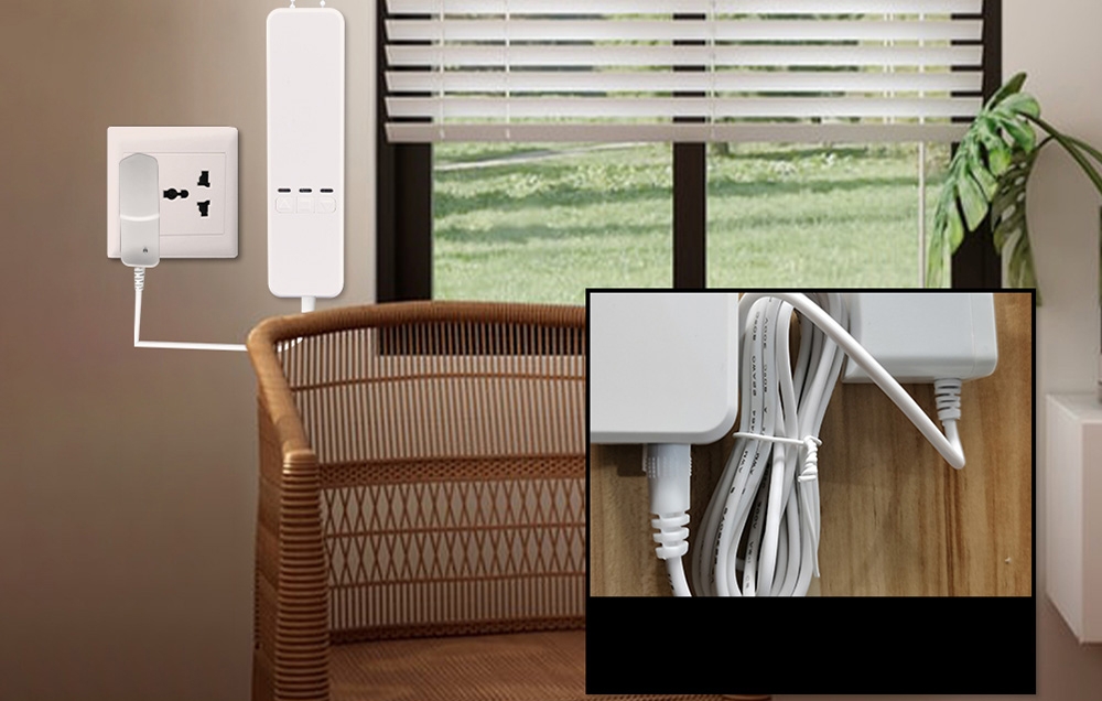 MOES WC-YH-LS Wi-Fi Roller Shutter Motor aprašymas - Prekės nuotrauka