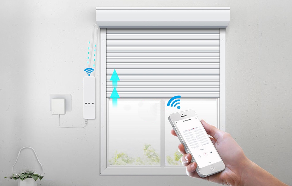 MOES WC-YH-LS Wi-Fi Roller Shutter Motor aprašymas - Prekės nuotrauka