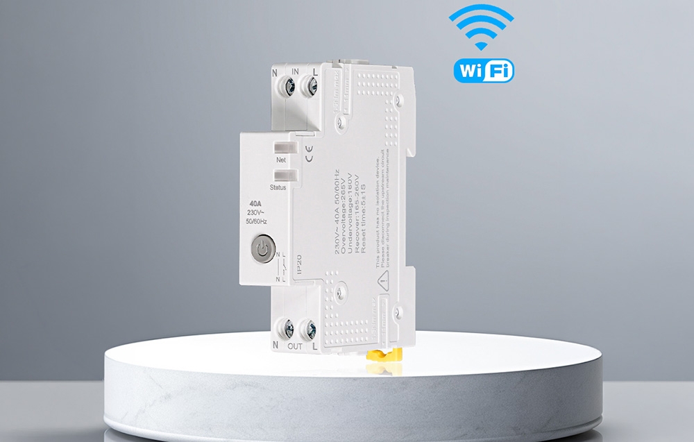 MOES WCB-A5-TW-E1 Wi-Fi reguliuojamas baltas LED tvarkyklė aprašymas - Prekės nuotrauka