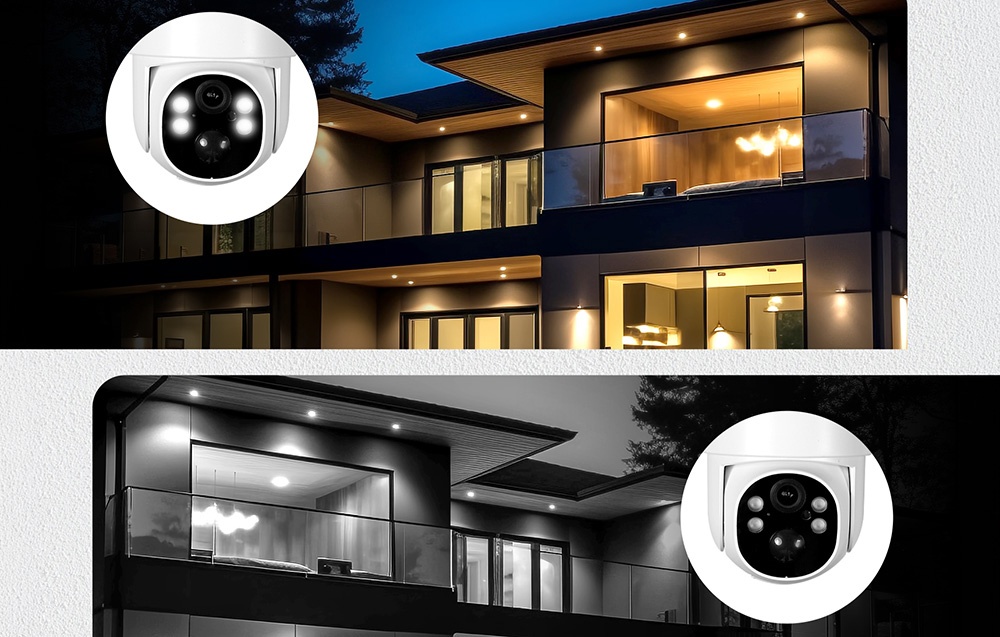 MOES WCM-J10-S 4MP Wi-Fi IP Camera aprašymas - Prekės nuotrauka