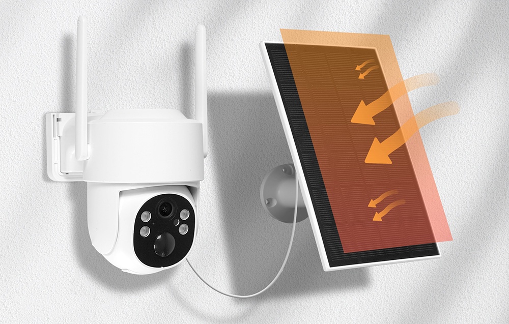 MOES WCM-J10-S 4MP Wi-Fi IP Camera aprašymas - Prekės nuotrauka