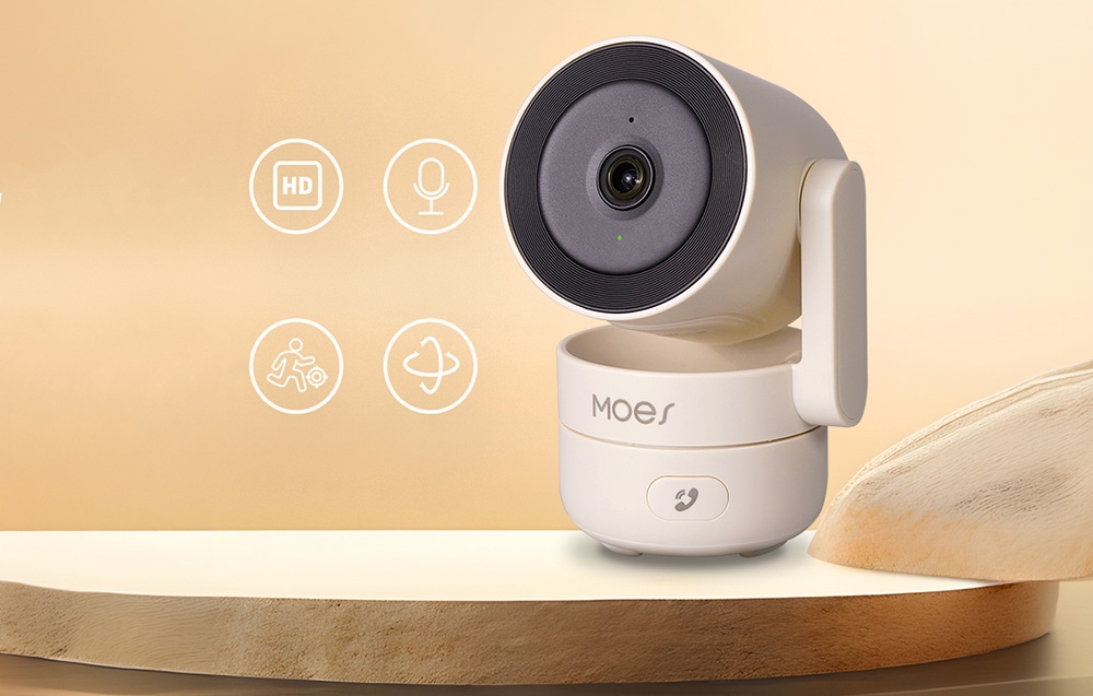MOES WCM-P52P 4MP Wi-Fi PTZ IP Camera aprašymas - Prekės nuotrauka
