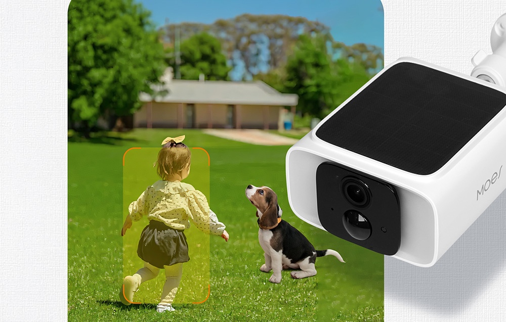 MOES WCM-S26 4MP Wi-Fi IP Camera aprašymas - Prekės nuotrauka