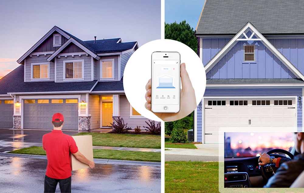 MOES WM-102 Wi-Fi Garage Door Controller aprašymas - Prekės nuotrauka