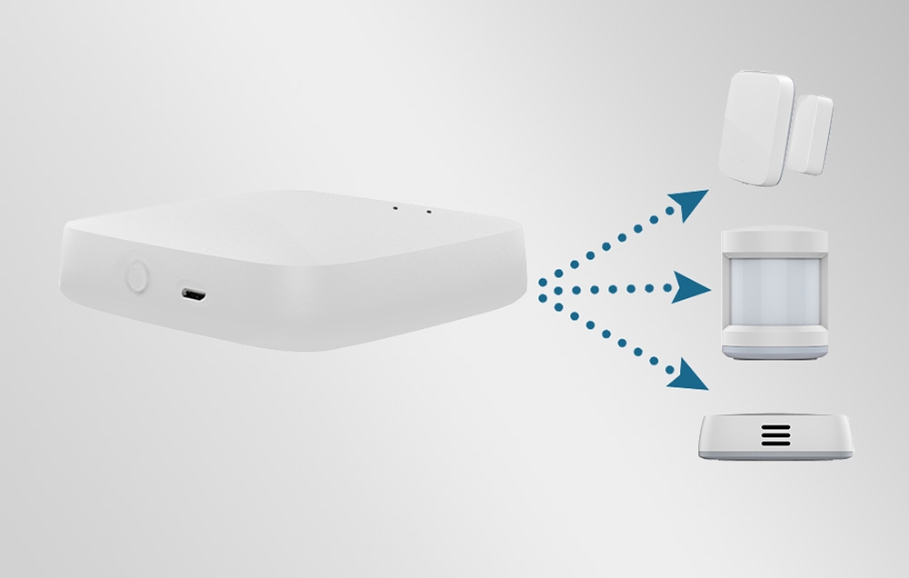 MOES ZHUB-W ZigBee/Wi-Fi Gateway aprašymas - Prekės nuotrauka