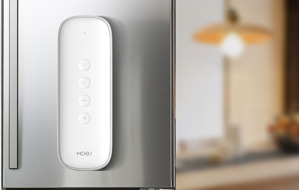 MOES ZR-SR-R01-WH ZigBee Scene Switch, IP55 (Baltas) aprašymas - Prekės nuotrauka