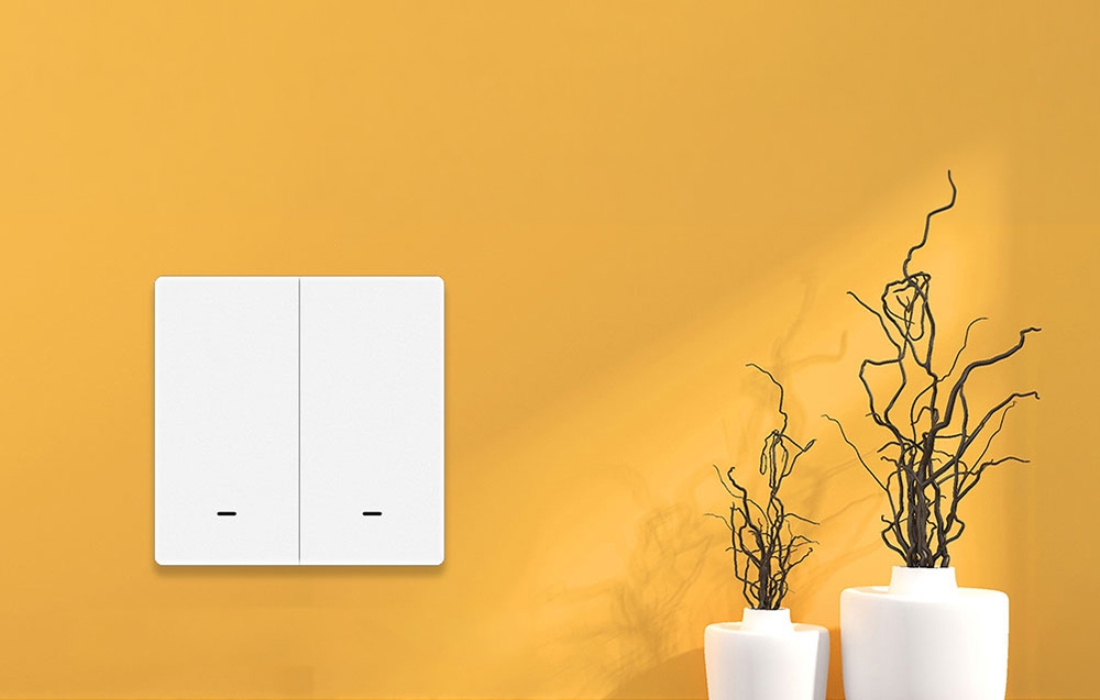 MOES ZS-B-EU2 ZigBee 2-Channel Light Switch aprašymas - Prekės nuotrauka