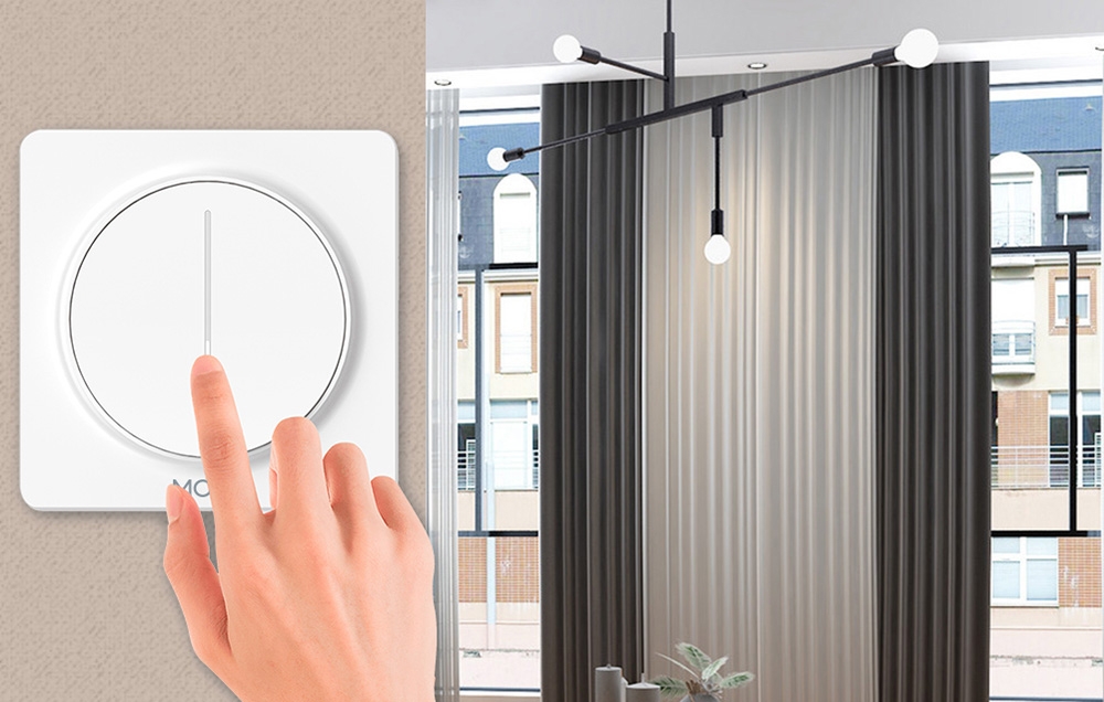 MOES ZS-SY-EUD-WH ZigBee Dimmer (Baltas) aprašymas - Prekės nuotrauka