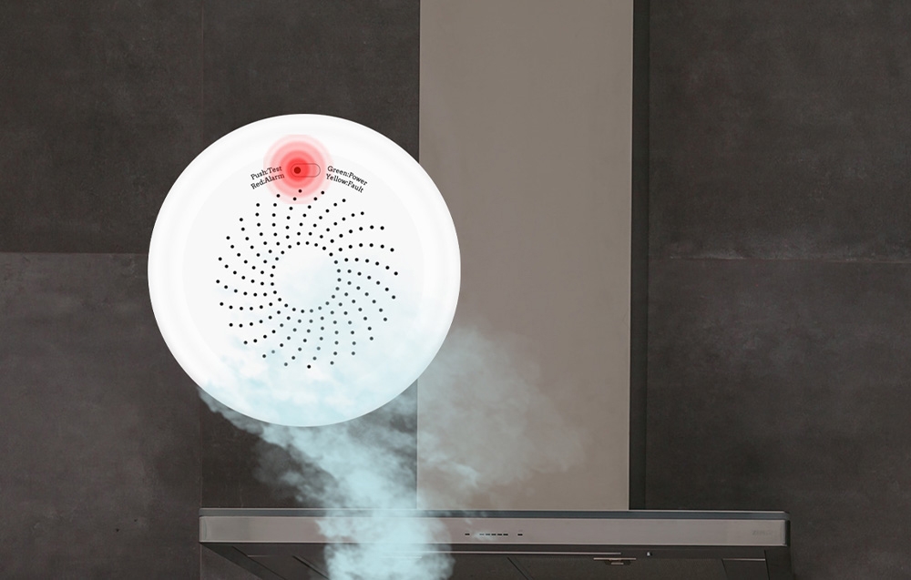 MOES ZSS-QY-GL-U ZigBee Gas Sensor aprašymas - Prekės nuotrauka