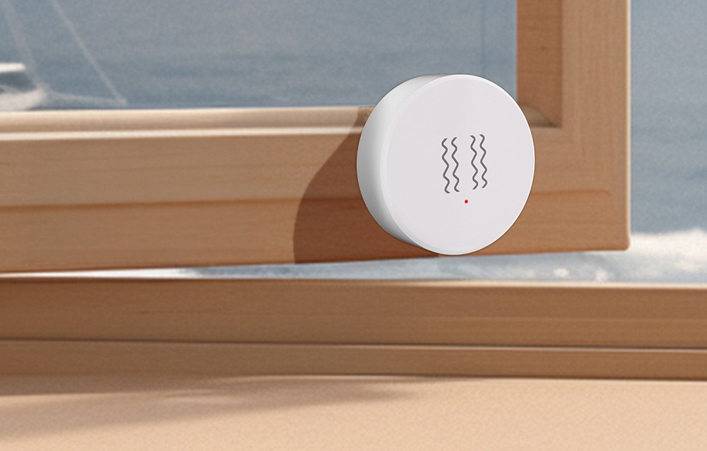 MOES ZSS-S02-VBR-C ZigBee Vibration Sensor aprašymas - Prekės nuotrauka