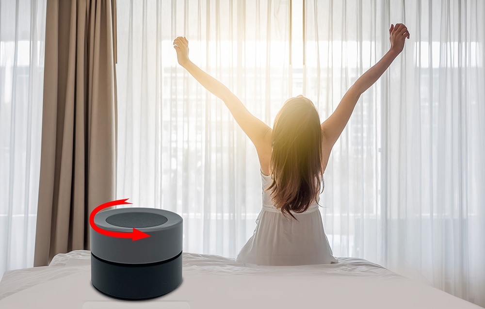 Moes Smart Knob išmanusis bevielis Zigbee sukamas mygtukas TUYA aprašymas - Prekės nuotrauka