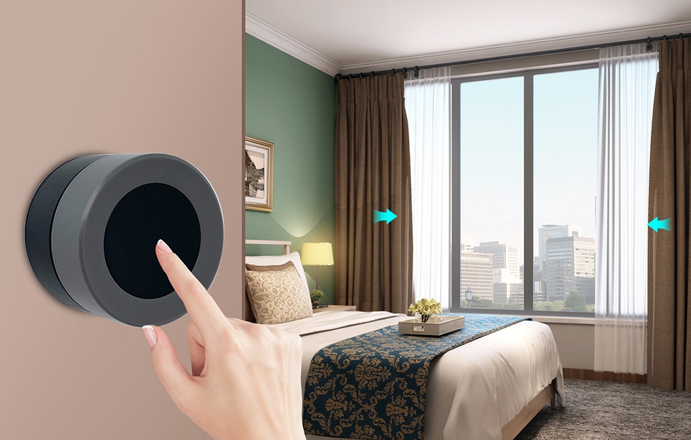 Moes Smart Knob išmanusis bevielis Zigbee sukamas mygtukas TUYA aprašymas - Prekės nuotrauka