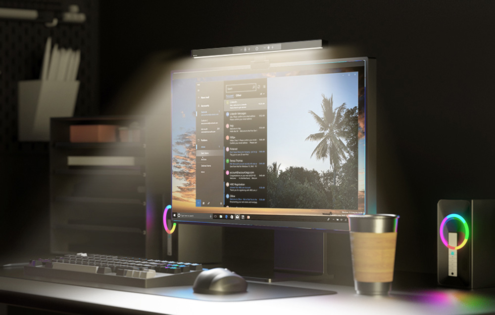 Monitoriaus šviesos juosta Blitzwolf BW-CML2 Pro aprašymas - Prekės nuotrauka