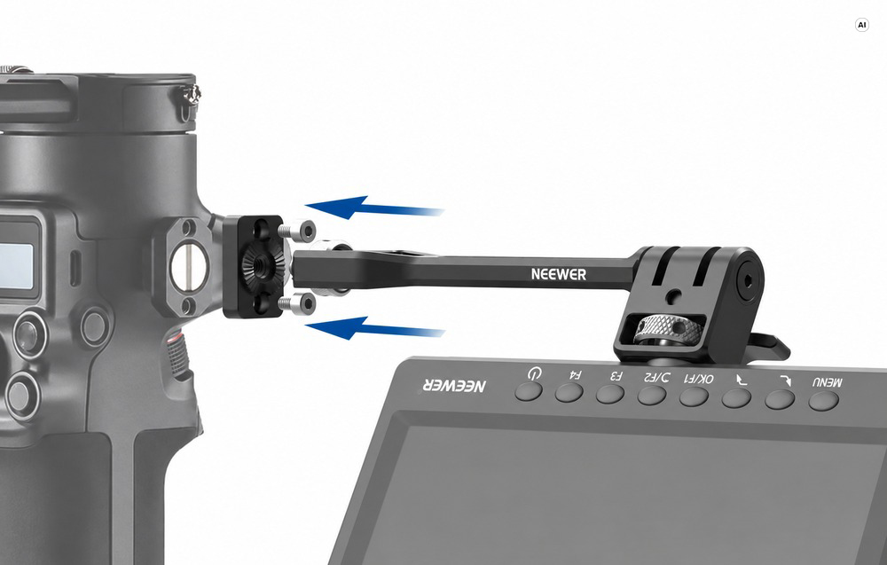 Neewer Monitorius mount DJI/ZHIYUN aprašymas - Prekės nuotrauka