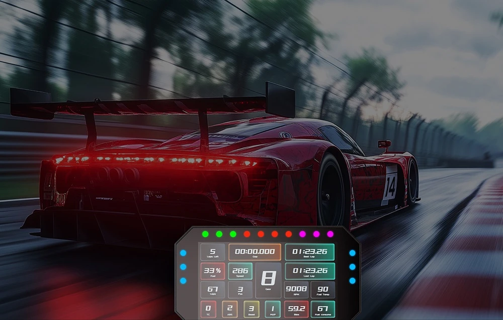 „Moza Racing CM2 RS072“ ekranas aprašymas - Prekės nuotrauka