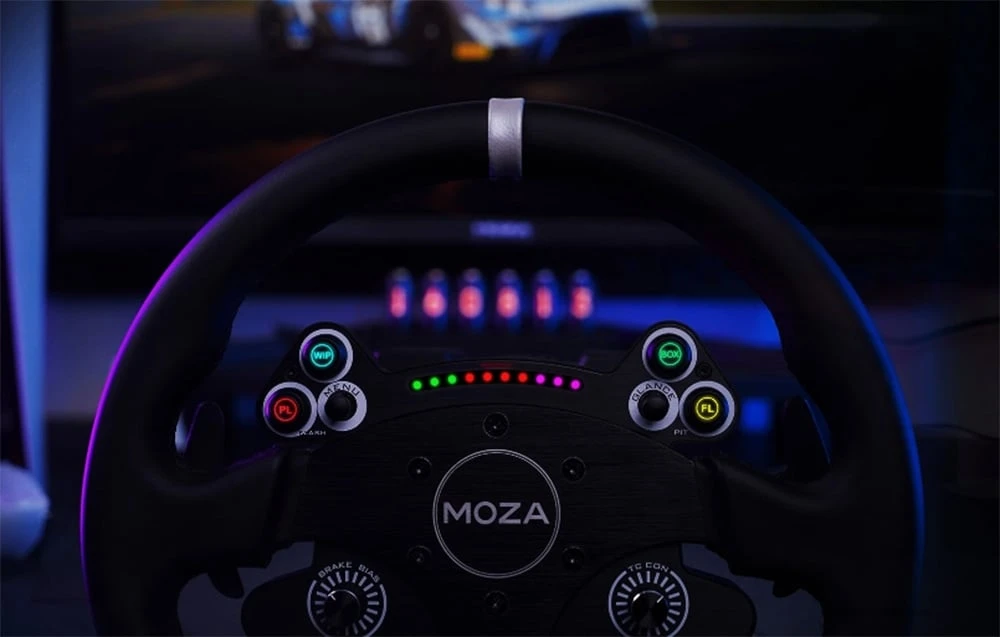 Moza Racing CS V2P žaidimų vairas PC aprašymas - Prekės nuotrauka