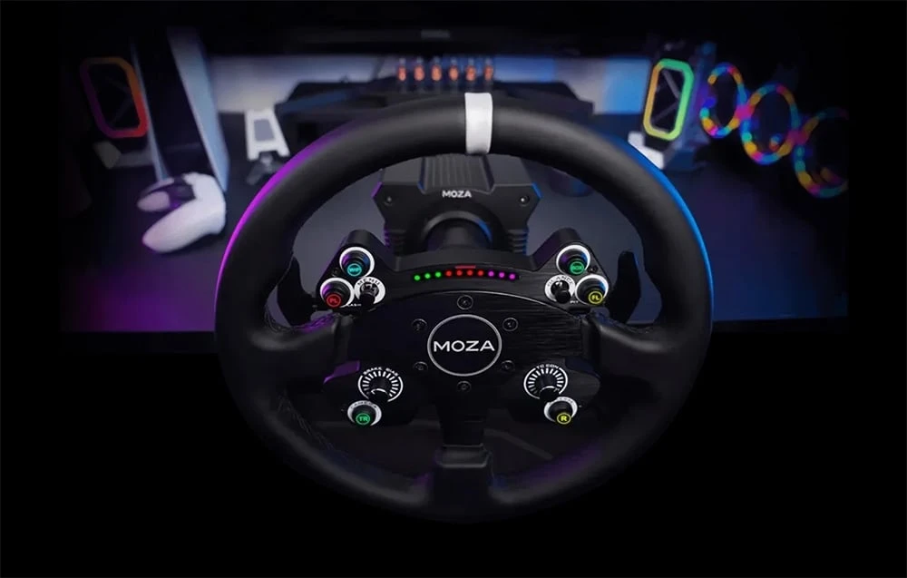 Moza Racing CS V2P žaidimų vairas PC aprašymas - Prekės nuotrauka