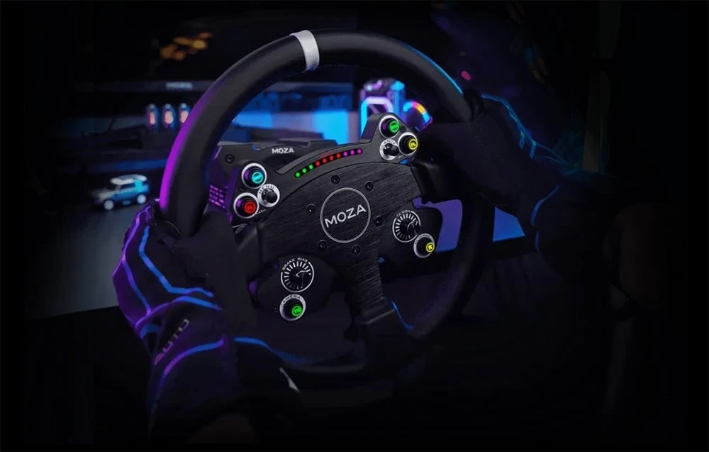 Moza Racing CS V2P žaidimų vairas PC aprašymas - Prekės nuotrauka