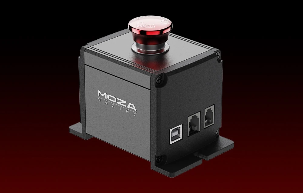 Moza Racing E-Stop RS063 awaryjny wyłącznik zasilania aprašymas - Prekės nuotrauka