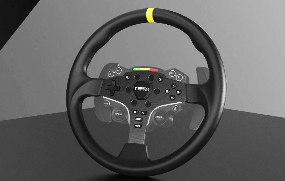 Moza Racing ES RS046 žaidimų vairas rim aprašymas - Prekės nuotrauka Moza Racing ES RS046 žaidimų vairas rim aprašymas - Prekės nuotrauka