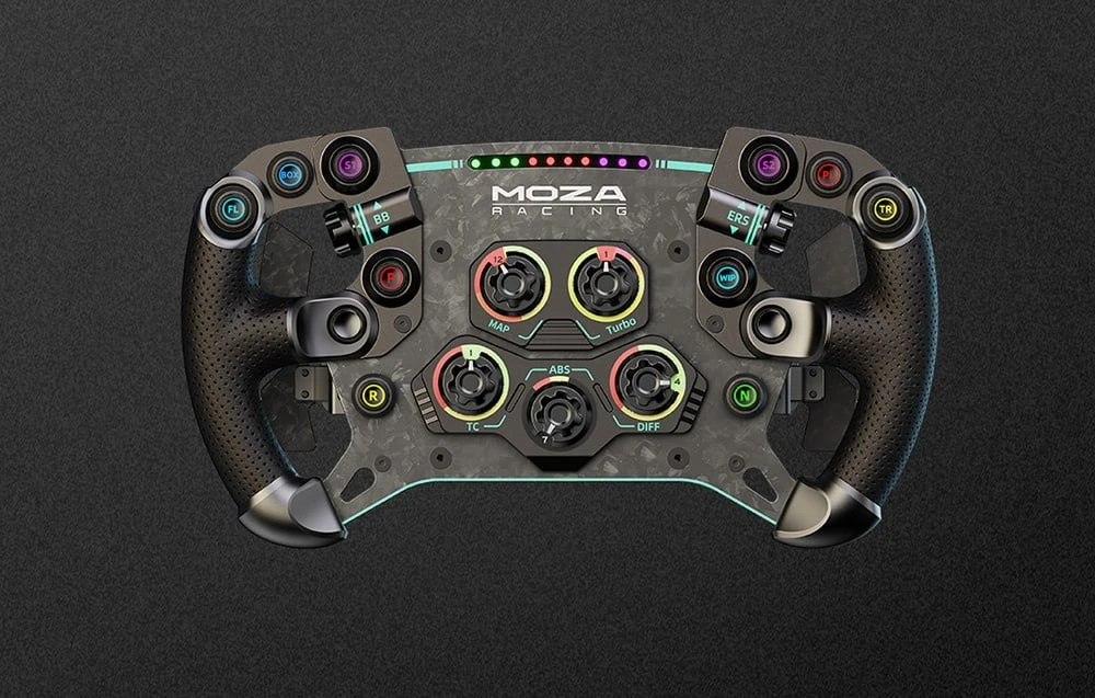 Moza Racing GS V2P RS056 žaidimų vairas aprašymas - Prekės nuotrauka