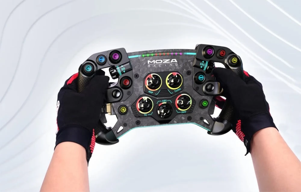 Moza Racing GS V2P RS056 žaidimų vairas aprašymas - Prekės nuotrauka