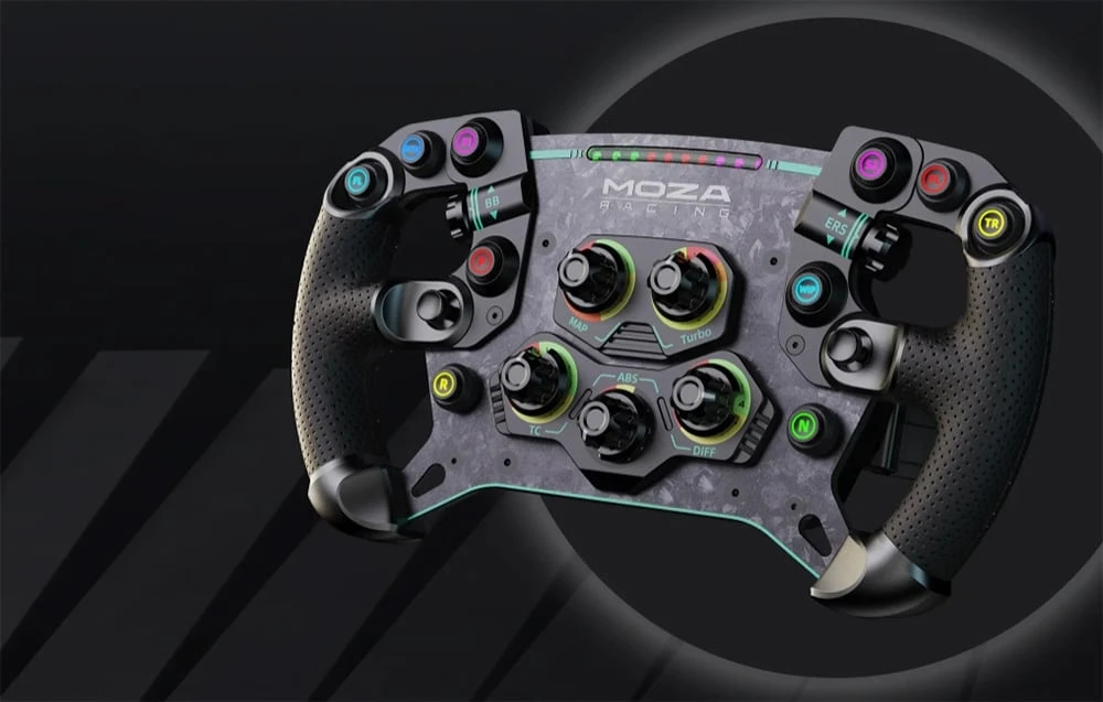 Moza Racing GS V2P RS056 žaidimų vairas aprašymas - Prekės nuotrauka